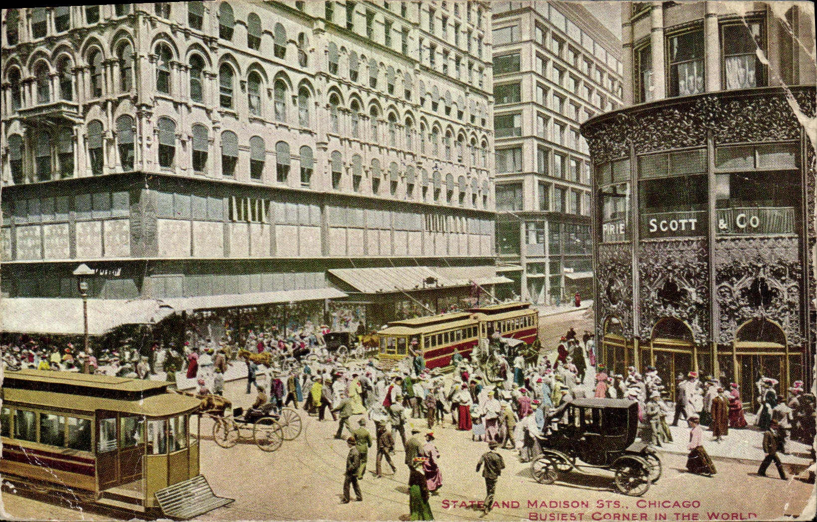 CPA Chicago State and Madison sts Busiest Corner in the World