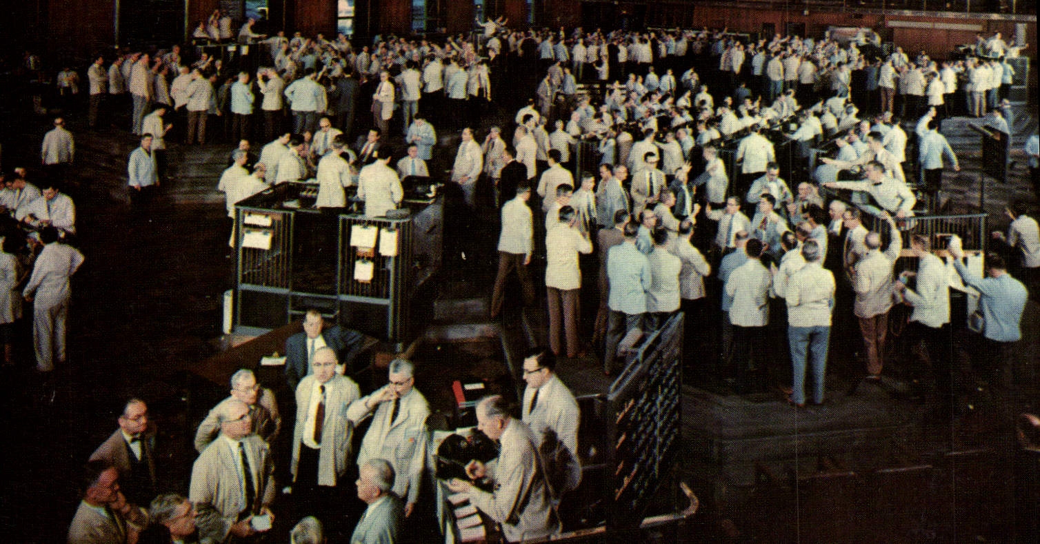 CPM The trading floor of Chicago's Board of trade
