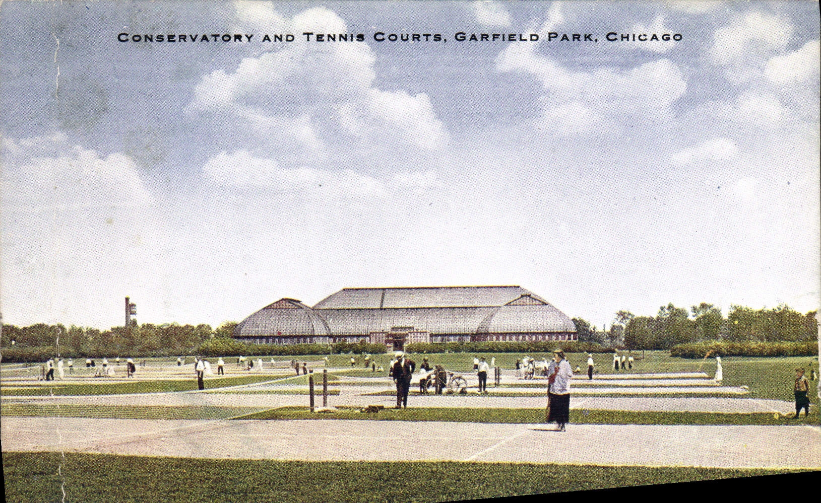 CPA Chicago Conservatory and Tennis Courts Garfield Park