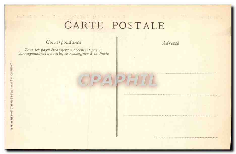 Environ de Saint-Nectaire — Cascade de Saillant — L'Auvergne pittoresque — Reverso