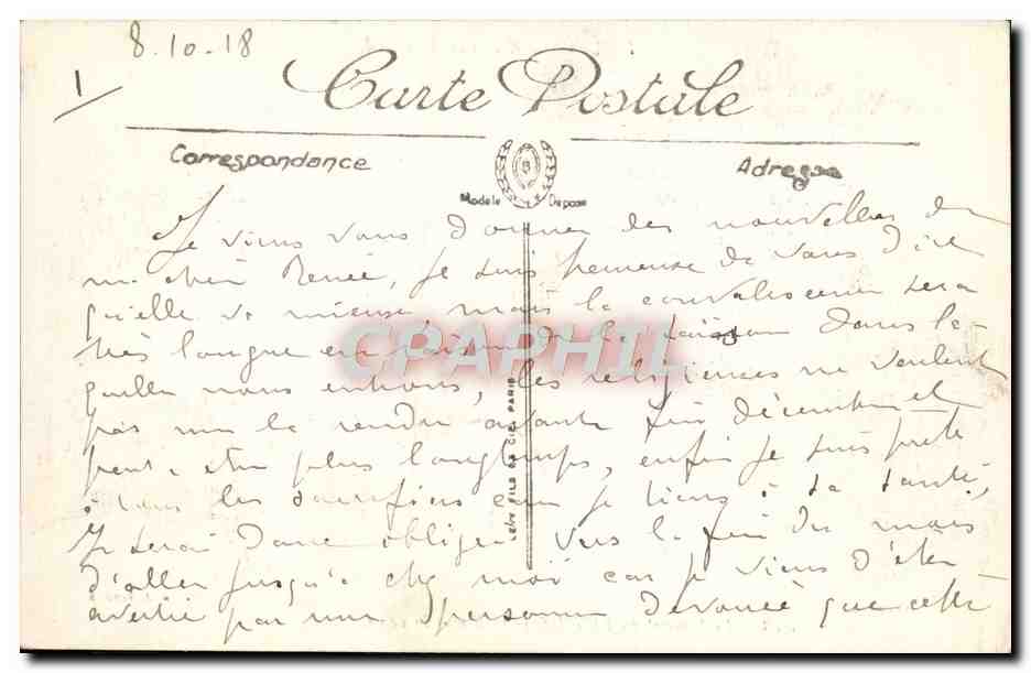 Le Sommet du PUY DE DÔME sous la neige — L'Auvergne pittoresque — Sèlrota n°578 — Rückseite