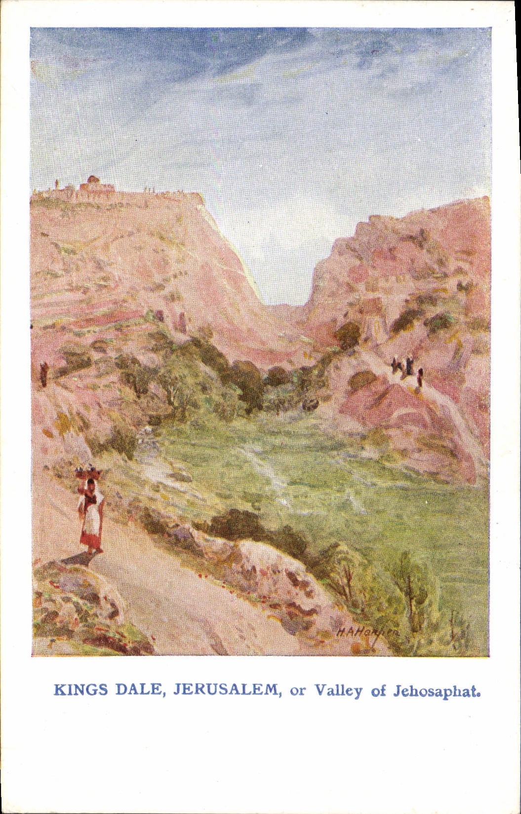 CPA Kings Dale Jerusalem or Valley of Jehosaphat