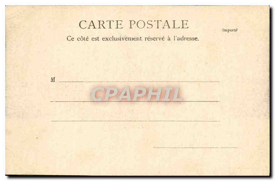CPA Bordeaux — Verso