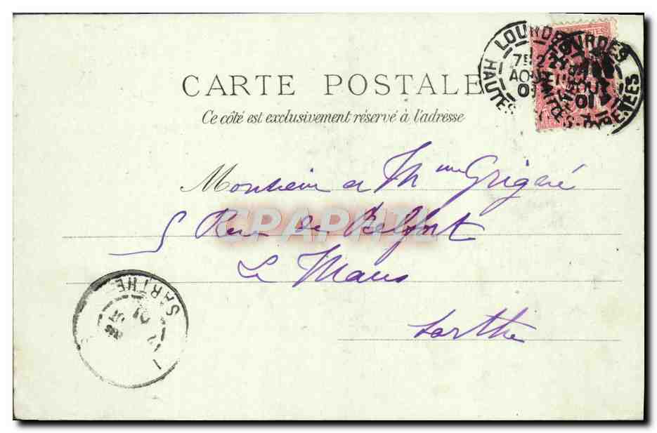 Betharram - L'Église — D. T., Photo - Lourdes, N° 90 — Verso