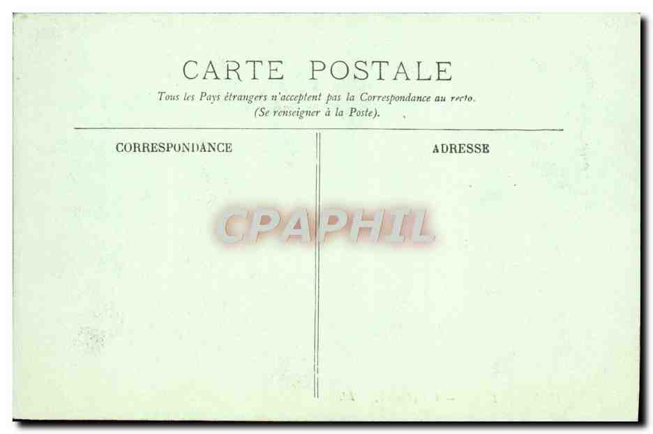 CPA Le Mont Dore Vue Generale — Rückseite