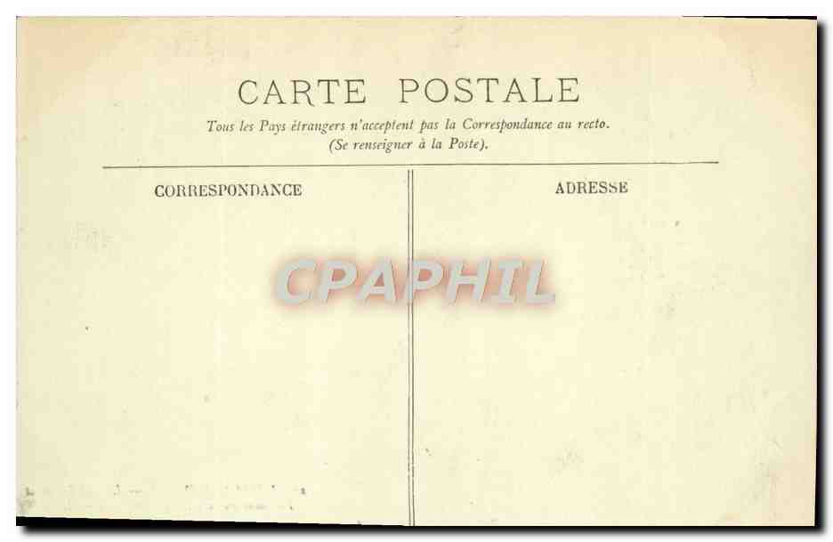 CPA Le Mont Dore L'Etablissement Thermal — Rückseite