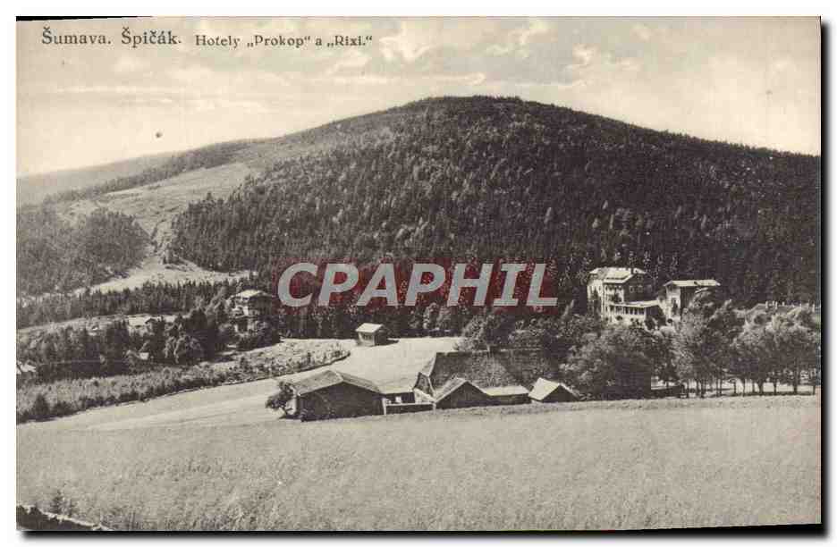 CPA Sumava Spicak Hotely Prokop