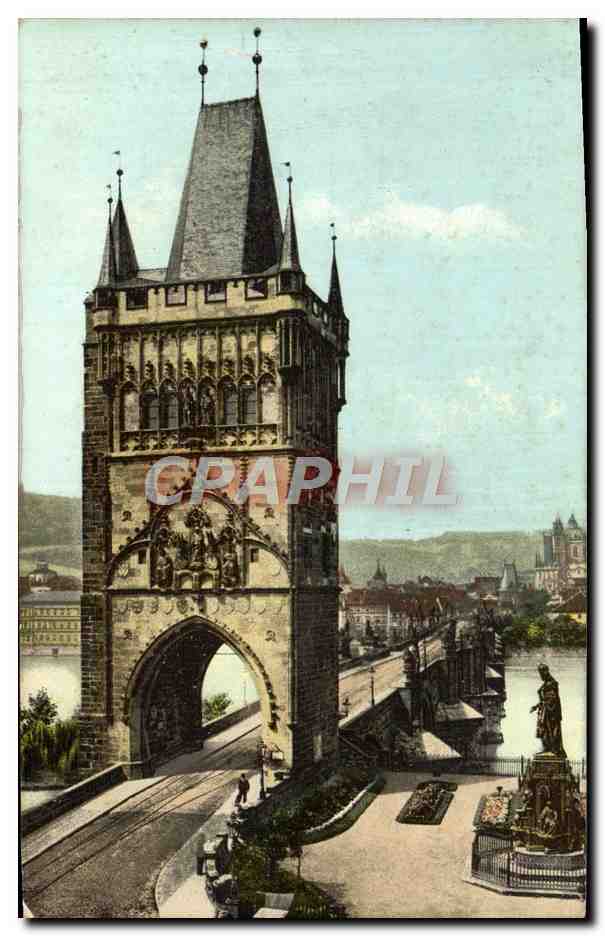 CPA Praha Staromestska Mostecka Vez