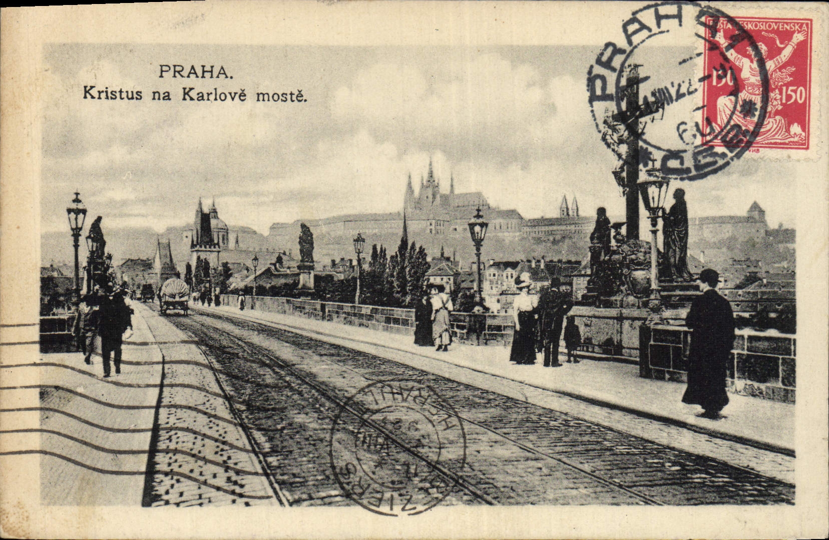 CPA Praha Kristus Na Karlove Moste