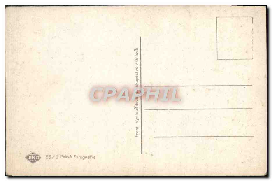 CPA Orlova Namesti — Rückseite
