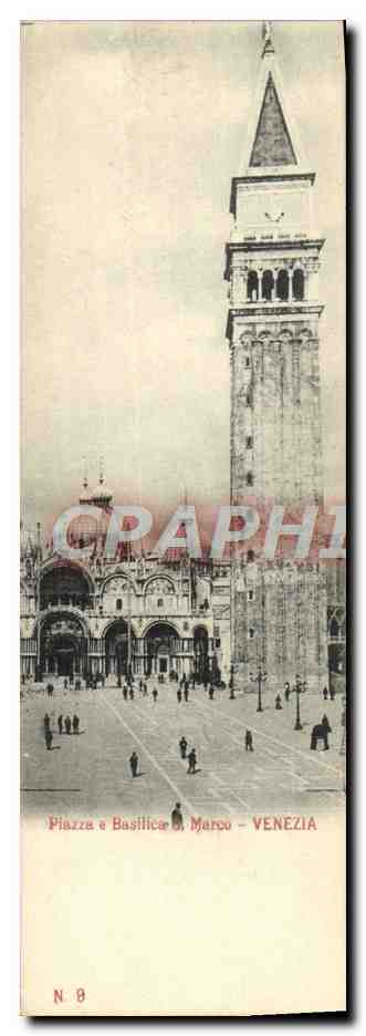 CPA Piaza E Basilica S Marco Venezia