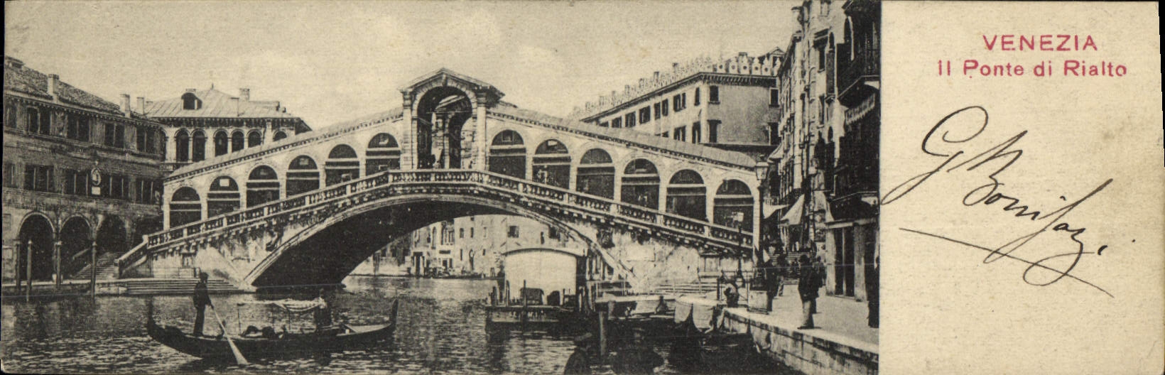 CPA Venezia Ponte Di Rialto