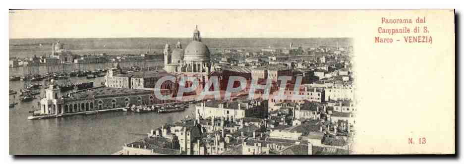 CPA Panorama Campanile Di S Marco Venezia