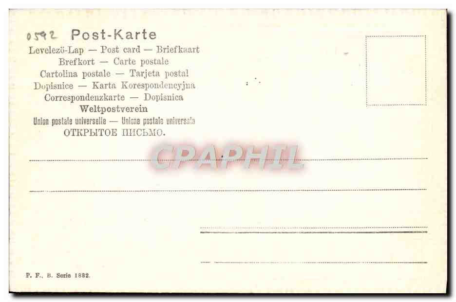 CPA Fantaisie Enfant Bebe — Rückseite