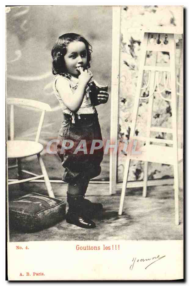 CPA Gouttons Les Enfant