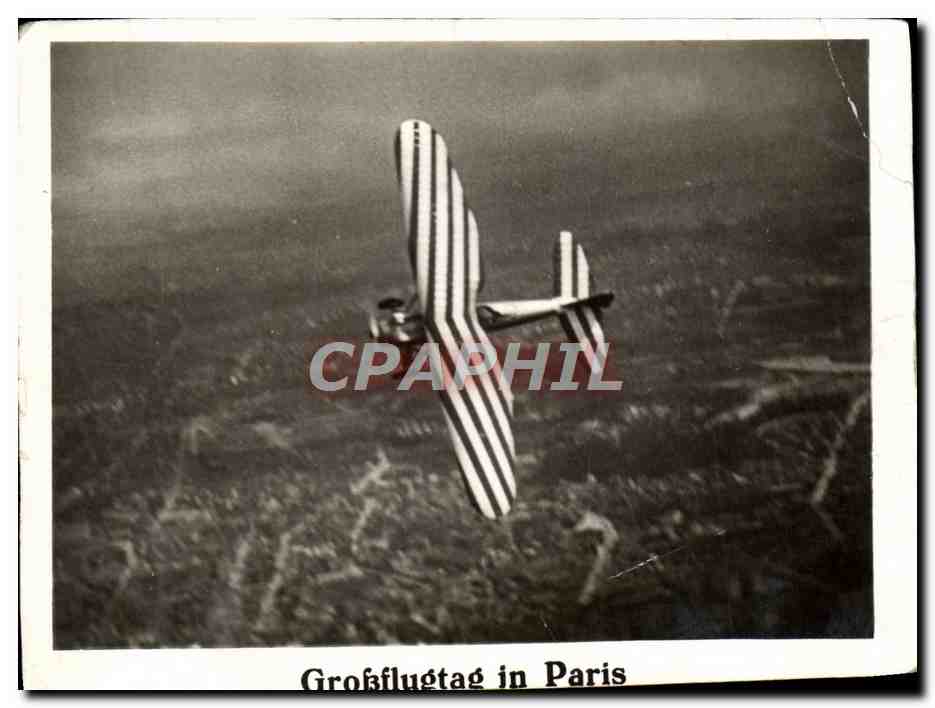 CPA Grobflugtag In Paris Avion allemand