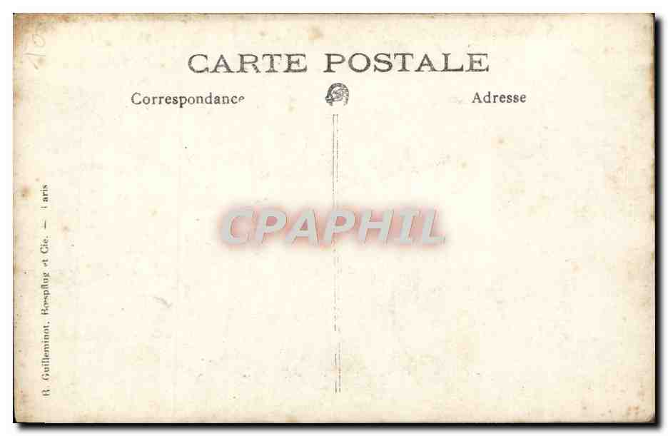 CARTE PHOTO Marin Mecanicien — Rückseite