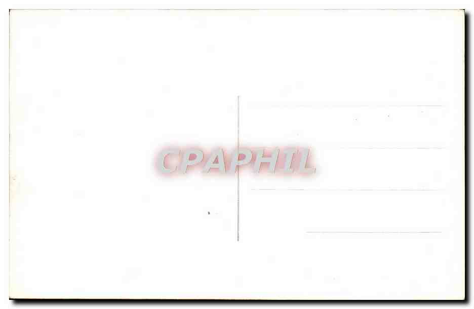 CARTE PHOTO Sortie de messse — Verso
