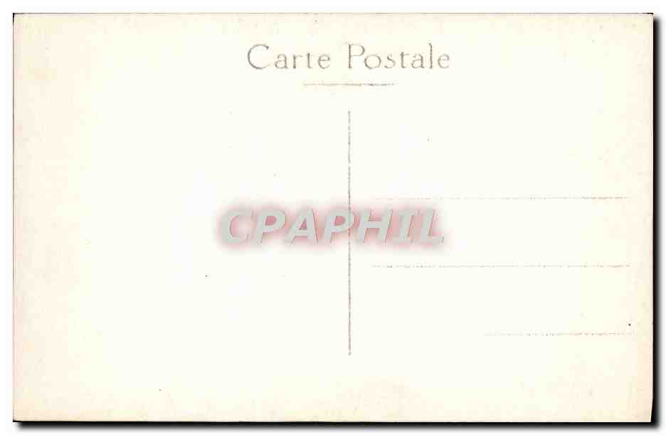 CARTE PHOTO Famille — Rückseite