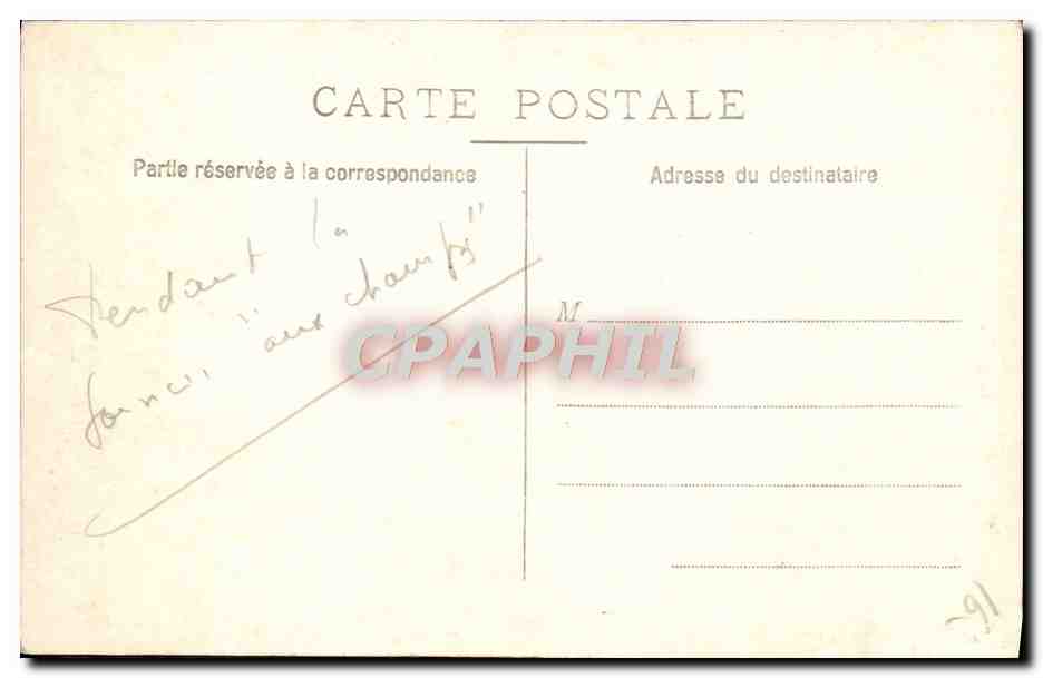 CARTE PHOTO Soldats Militaria — Rückseite