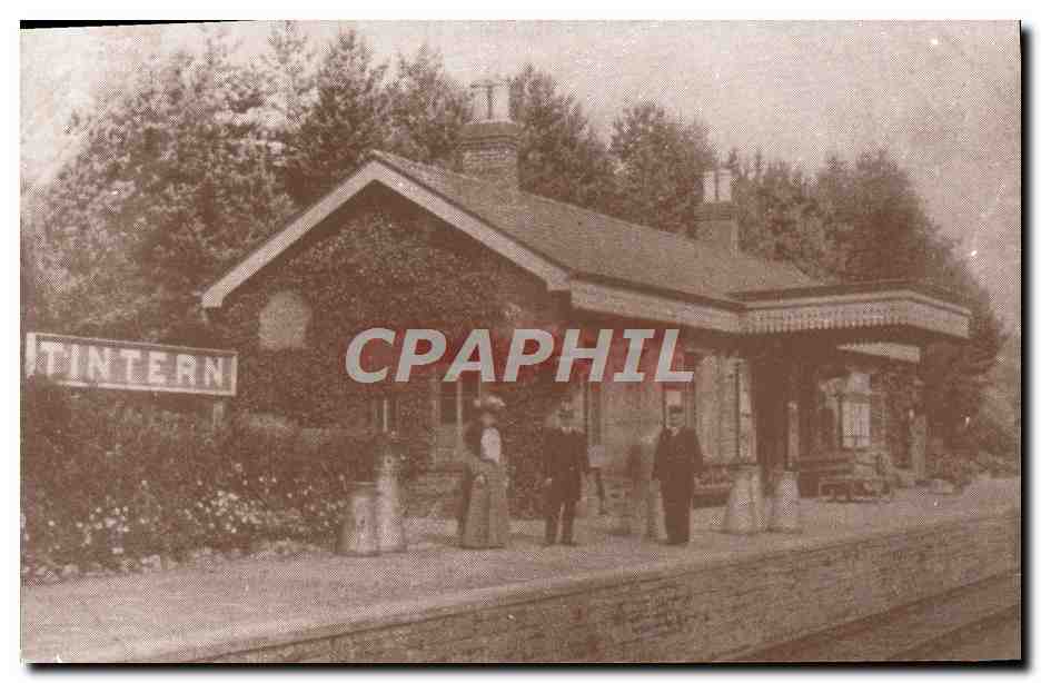 REPRO Tintern Station Now A Picnic Site In The Wye Valley Area Of Outstanding Natural Beauty