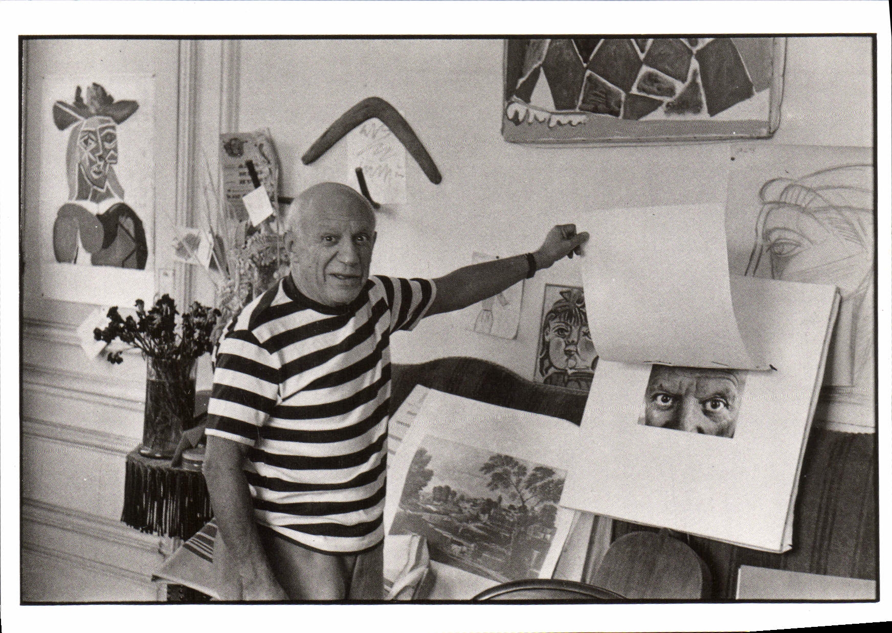 CPM Picasso Rene Burri 1957