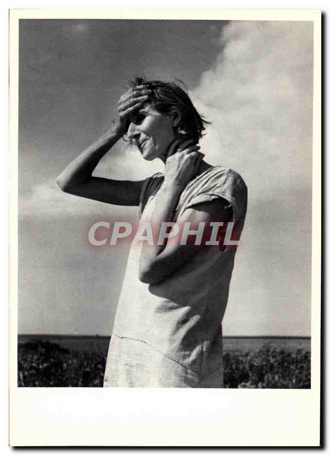 CPM Dorothea Lange Woman Of The High Plains Texas Panhandle The Oakland Museum California 1938