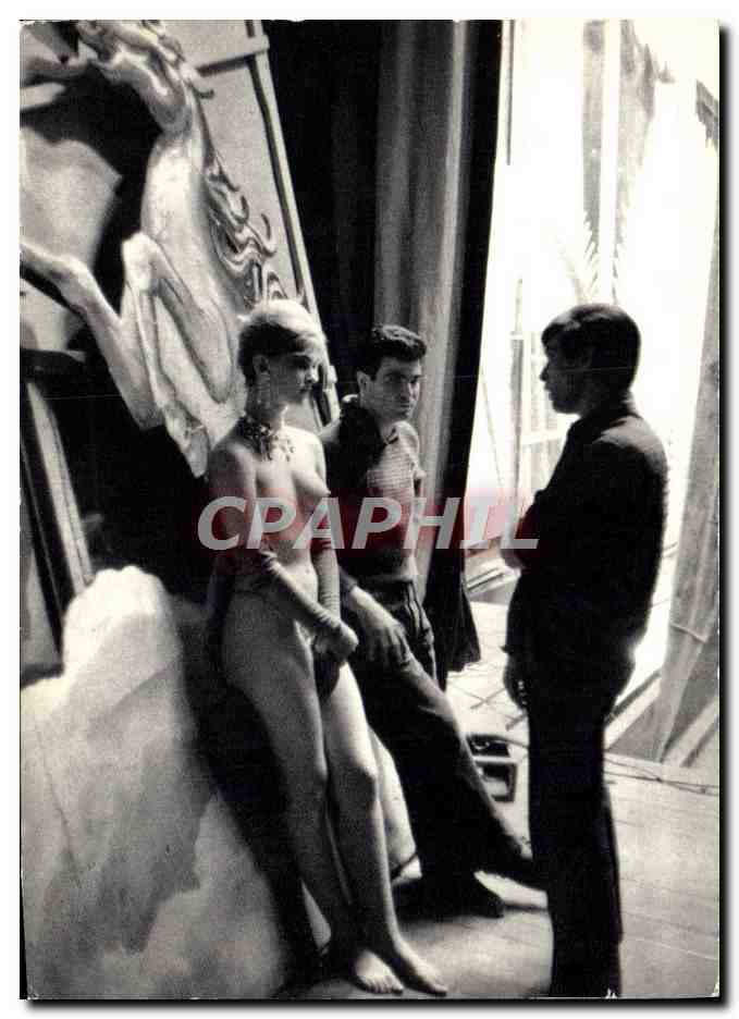 CPM Jean Philippe Charbonnier Les Coulisses Des Folies Bergere 1960