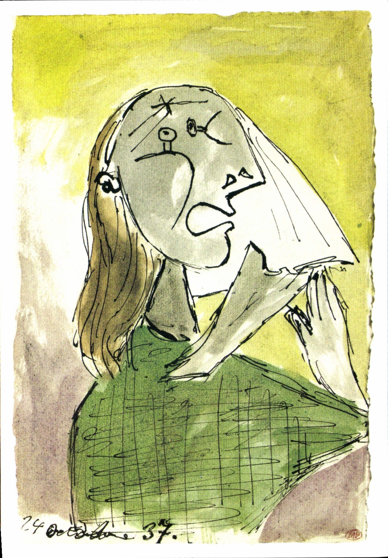 Die weinende Frau — 1937 — Musée Picasso, Paris