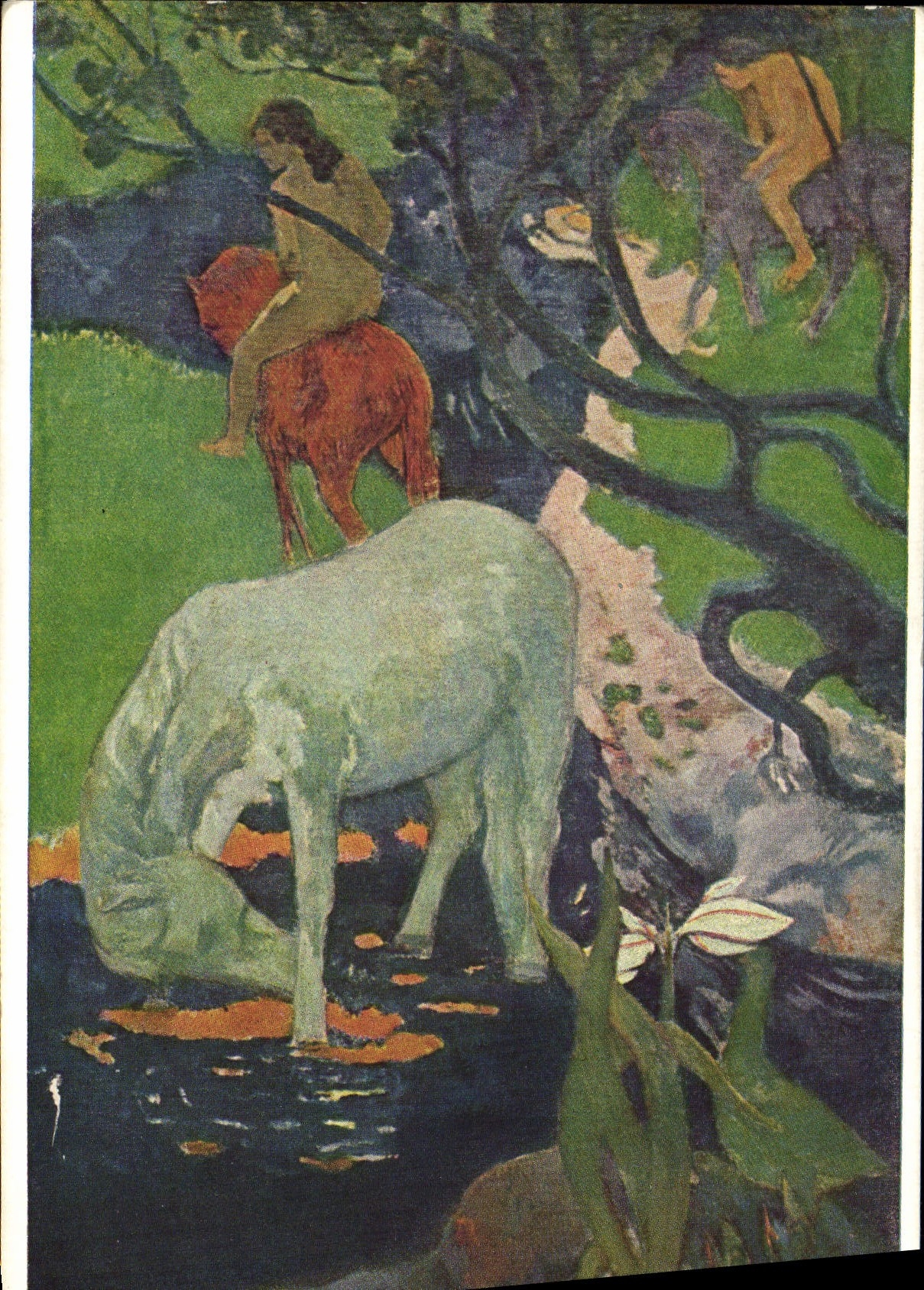 Le cheval blanc — Paul Gauguin (1848-1903) — Éditions Nomis, Paris