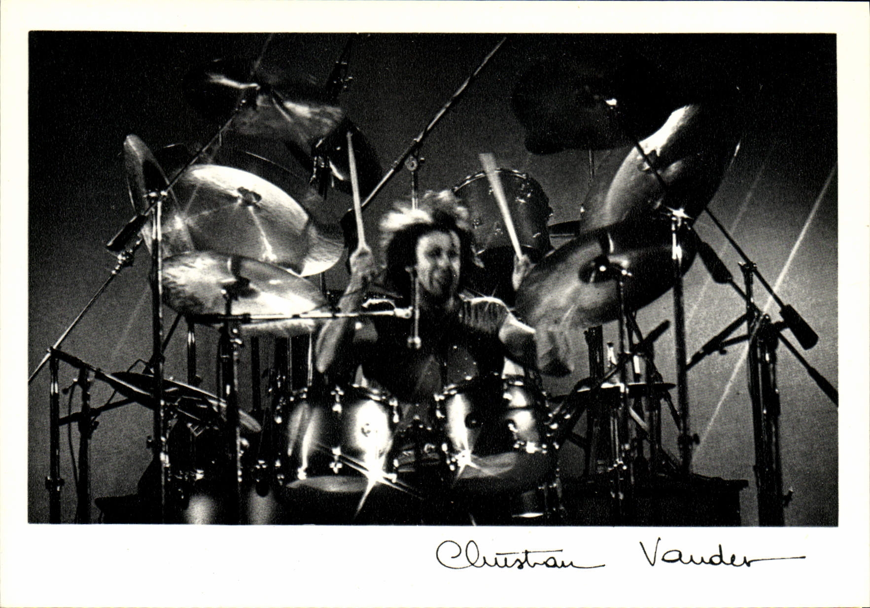 CPM Les Musiciens De Jazz Christian Vander Toulouse 1981