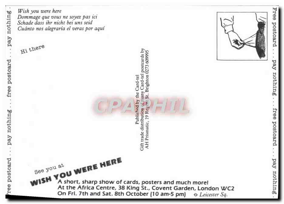 CPM Wish You Were Here  — Rückseite