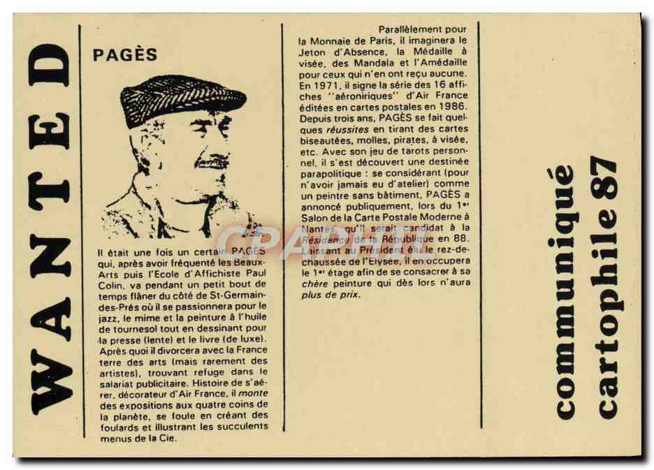 CPM Wanted Pages 