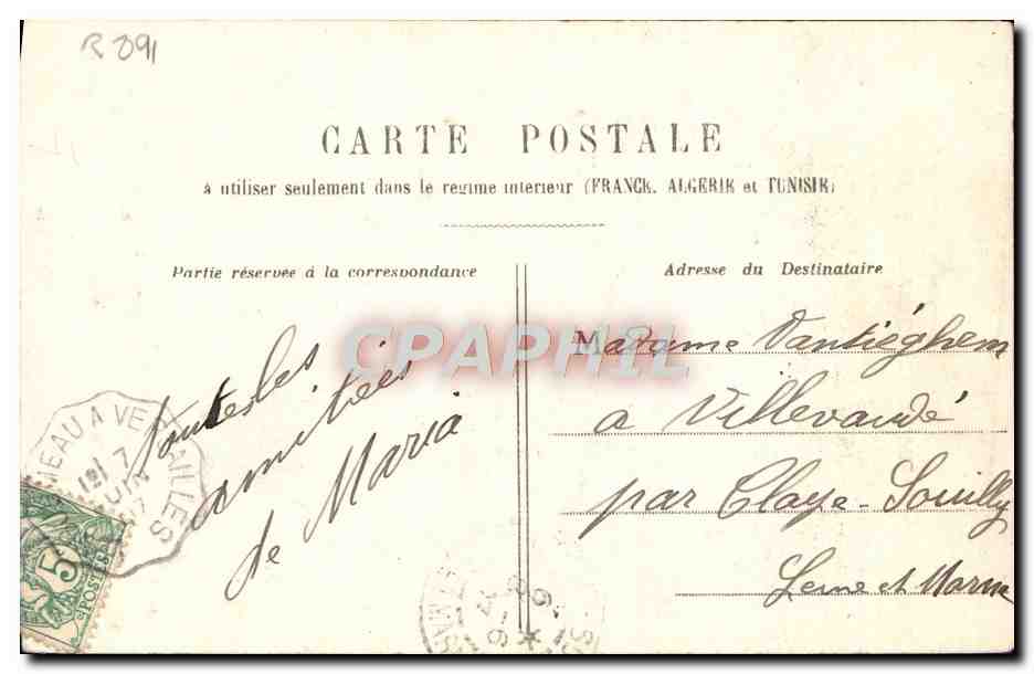 CPA Emouvante Plaidoirie Avocat Juge Justice Enfant — Verso