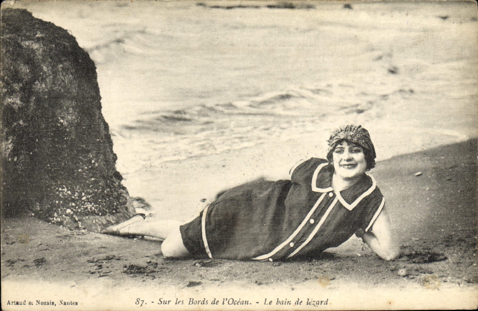 Sur les Bords de l'Océan — Le bain de lézard — Artaud et Nozaïs, Nantes, n°87
