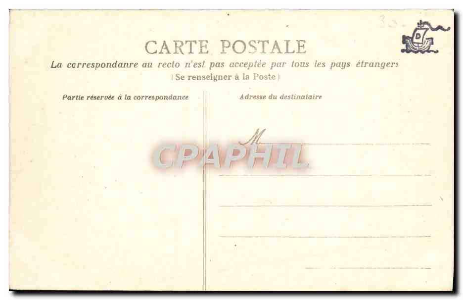 CPA La Vie A La Mer Comme Ils S'Aiment Femme Folklore Bateau Le pelican Chemoulin Peche Pecheur — Verso