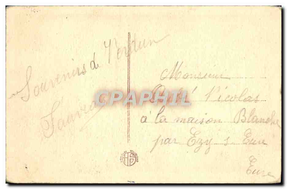 CPA Les Combats Du Fort De Vaux Juin 1916 Militaria — Reverso