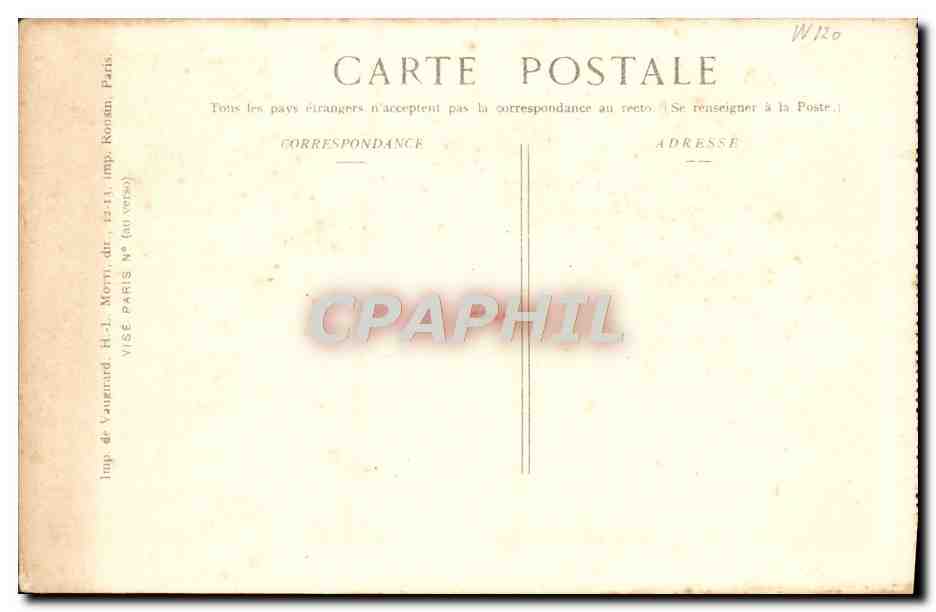 CPA Guerre Pont De Bateaux Construit Par Le Genie Militaria  — Rückseite