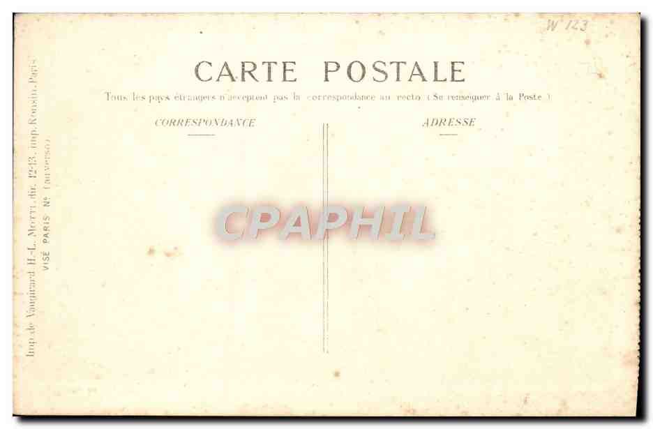 CPA Guerre sur Le Font En Observation Militaria  — Rückseite