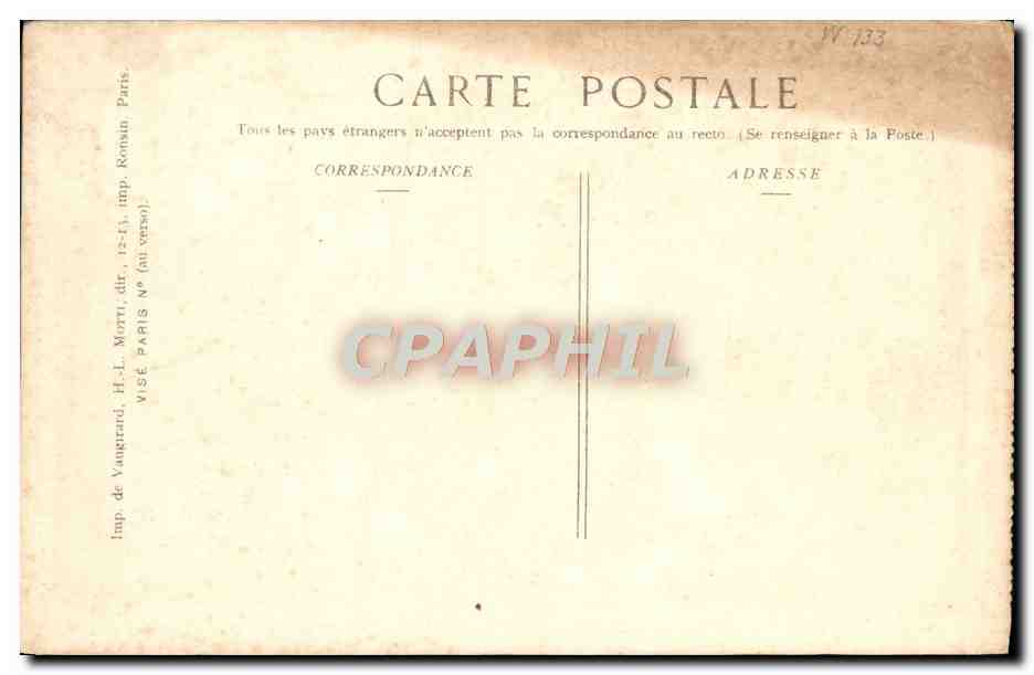 CPA Guerre Sur Le Front Troupes A l'abri D'un Bois Militaria Velo Cycle  — Back