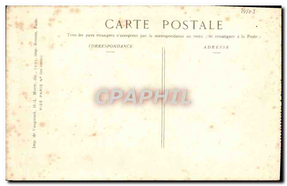 CPA Guerre Sur Le Front Compagnie De Mitrailleurs Militaria — Rückseite