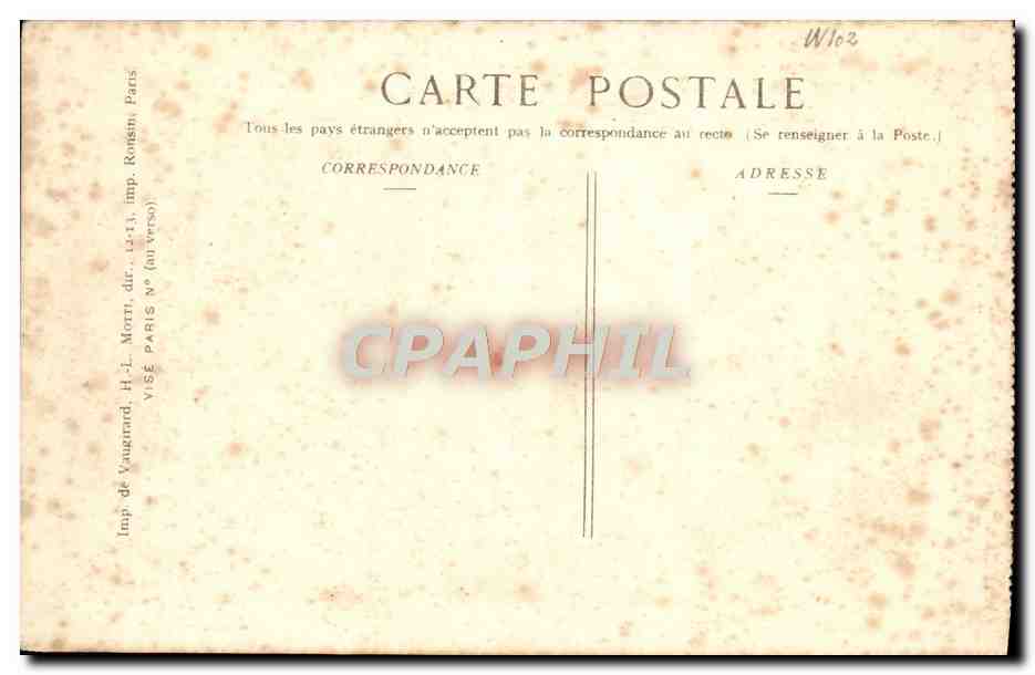 En Champagne — Cuisine au bord de la route — Ed. Pays de France n°157 — Verso