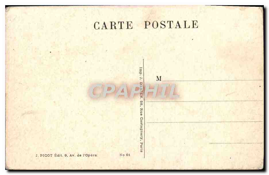 CPA Deux Grands Chefs General Gallieni Militaria  — Rückseite