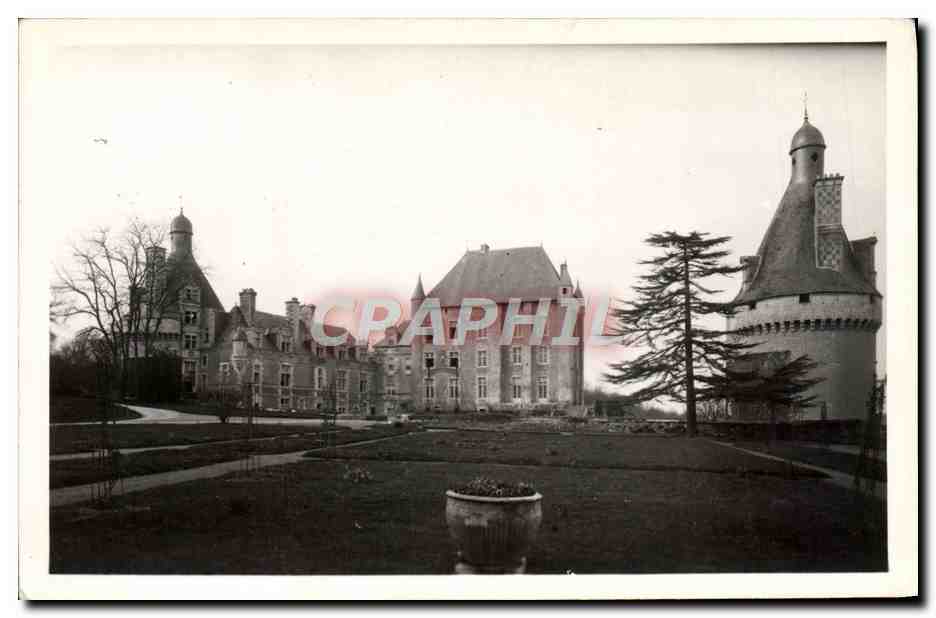 CARTE PHOTO Chateau De Touffou