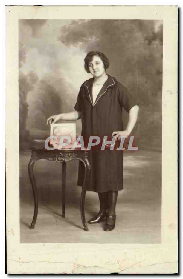 CARTE PHOTO Femme