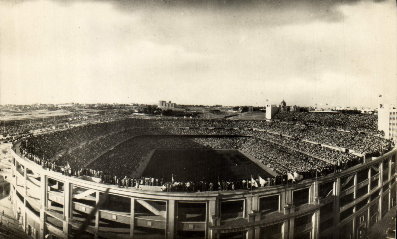 CPA Madrid Estadio Bernabeu Antiguo Chamartin Stade Football