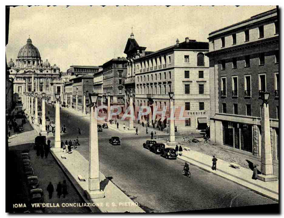 CPA Roma Via Della Conciliazione e S Pietro