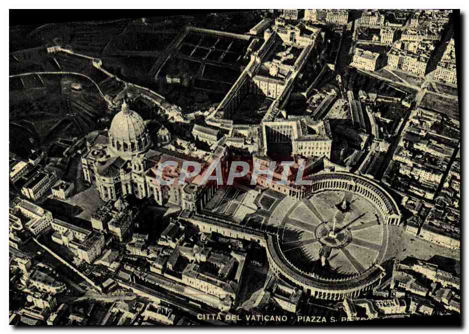 CPM Citta Del Vaticano Piazza S Pietro La basilica Roma 