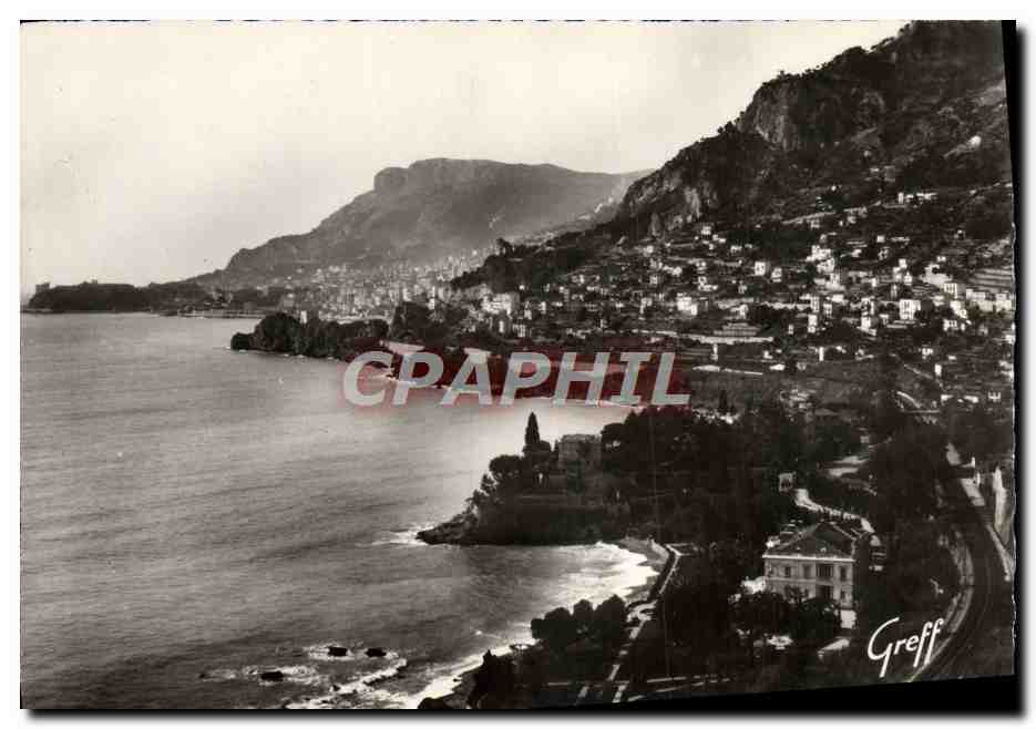 CPM Monte Carlo Monaco Vue vers la tete de chien