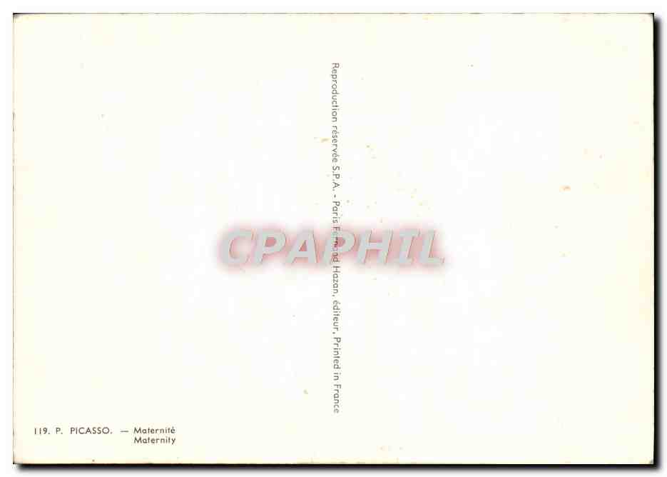 CPM Picasso Maternite — Back